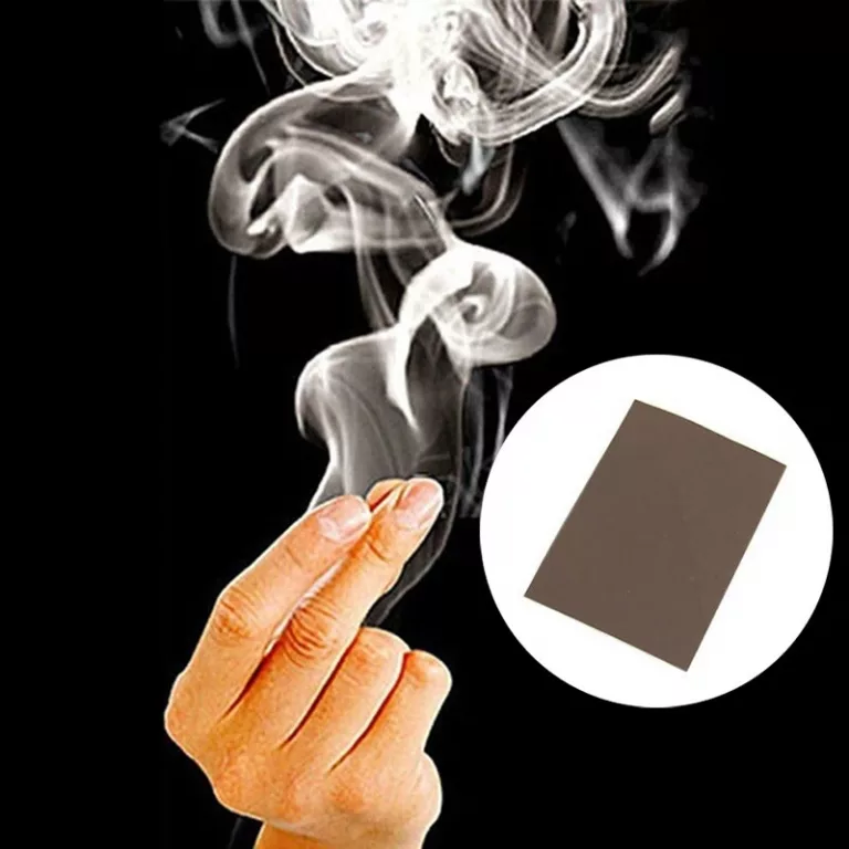 trò ảo thuật ngón tay bốc khói